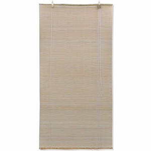 Bambusrollos Natur 2 Stk. 120x160 cm Stilecasa