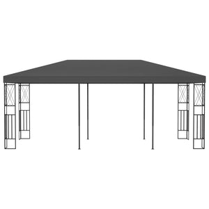 Pavillon 3x6 m Anthrazit Stoff Stilecasa