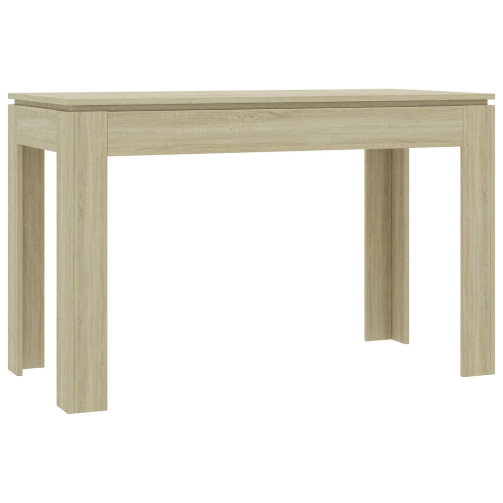 Esstisch Sonoma-Eiche 120x60x76 cm Holzwerkstoff Stilecasa