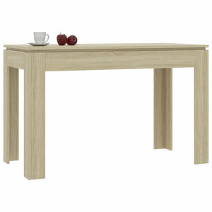 Esstisch Sonoma-Eiche 120x60x76 cm Holzwerkstoff Stilecasa