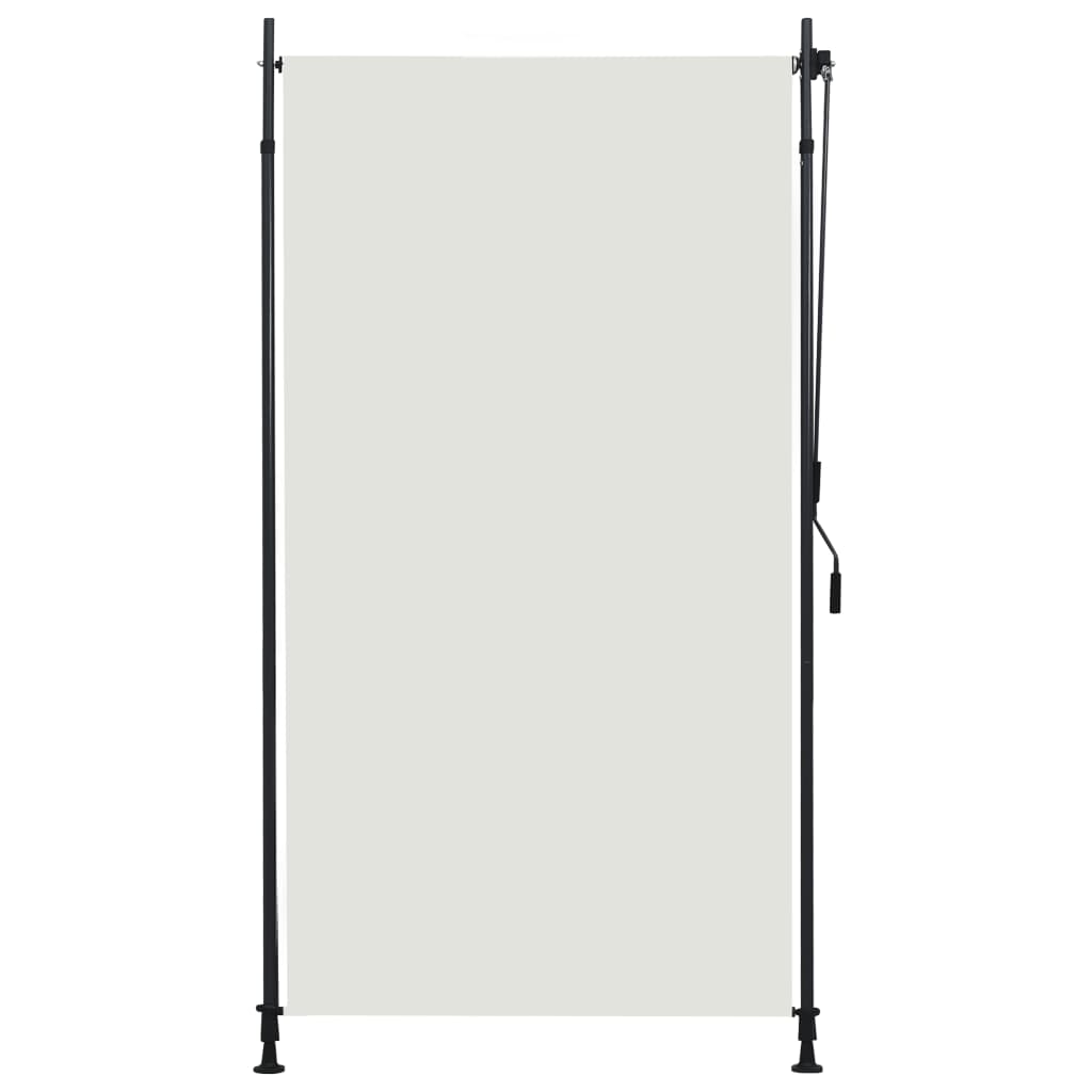 vidaXL Außenrollo 120 x 270 cm Creme