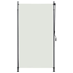 vidaXL Außenrollo 120 x 270 cm Creme