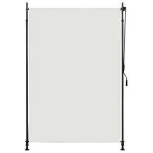 vidaXL Außenrollo 150 x 270 cm Creme