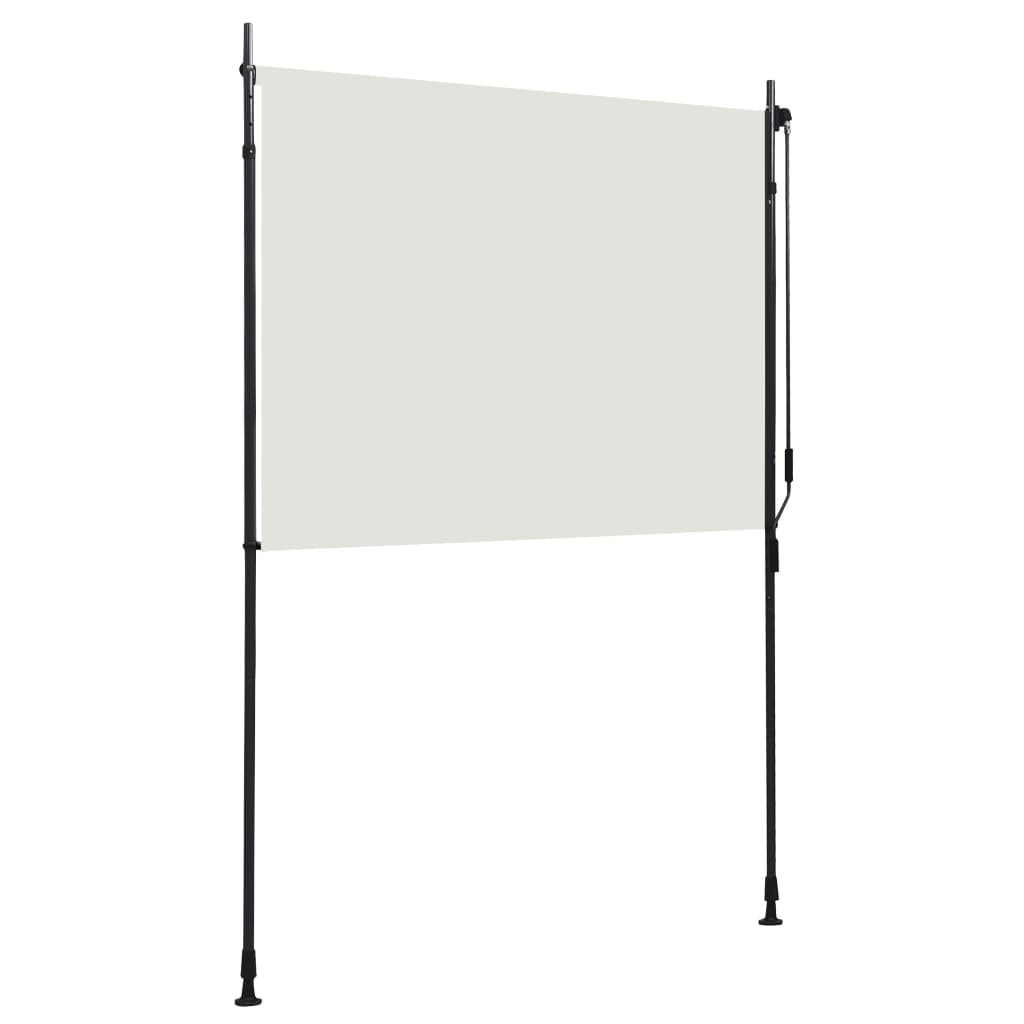 vidaXL Außenrollo 150 x 270 cm Creme