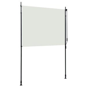 vidaXL Außenrollo 150 x 270 cm Creme