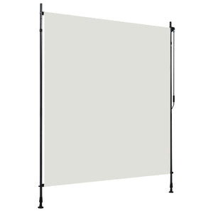 vidaXL Außenrollo 200 x 270 cm Creme