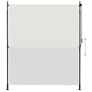 vidaXL Außenrollo 200 x 270 cm Creme