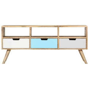 vidaXL TV-Schrank 110×35×48 cm Massivholz Mango