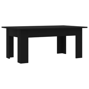 Couchtisch Schwarz 100x60x42 cm Holzwerkstoff Stilecasa