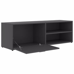 vidaXL TV-Schrank Grau 120x34x37 cm Holzwerkstoff