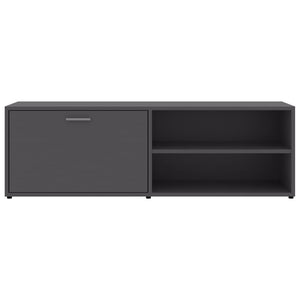 vidaXL TV-Schrank Grau 120x34x37 cm Holzwerkstoff