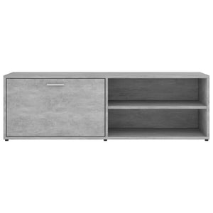 vidaXL TV-Schrank Betongrau 120x34x37 cm Holzwerkstoff