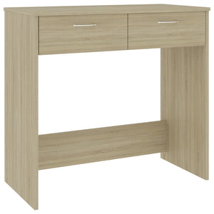 vidaXL Schreibtisch Sonoma-Eiche 80x40x75 cm Holzwerkstoff