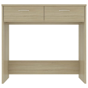 vidaXL Schreibtisch Sonoma-Eiche 80x40x75 cm Holzwerkstoff