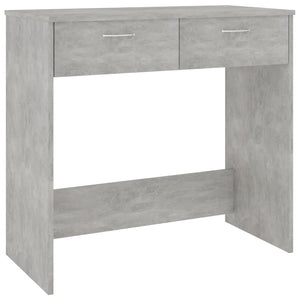 vidaXL Schreibtisch Betongrau 80x40x75 cm Holzwerkstoff