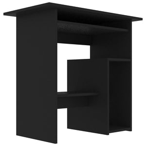 vidaXL Schreibtisch Schwarz 80x45x74 cm Holzwerkstoff