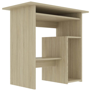 vidaXL Schreibtisch Sonoma-Eiche 80x45x74 cm Holzwerkstoff