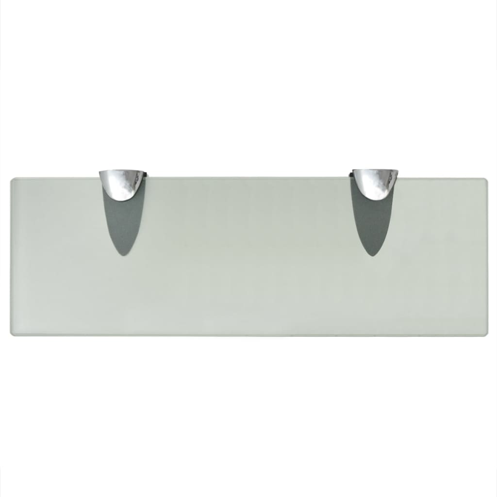 vidaXL Schwebende Regale 2 Stk. Glas 30x10 cm 8 mm