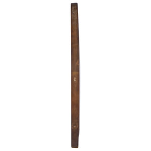 Wandspiegel 60 cm Teak Rund Stilecasa