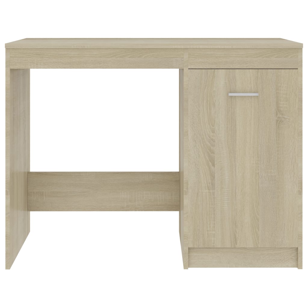 vidaXL Schreibtisch Sonoma-Eiche 100x50x76 cm Holzwerkstoff