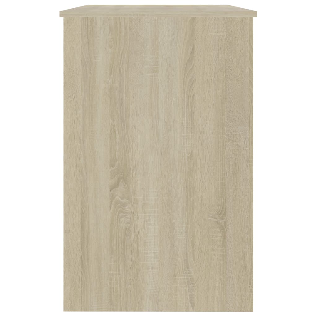 vidaXL Schreibtisch Sonoma-Eiche 100x50x76 cm Holzwerkstoff