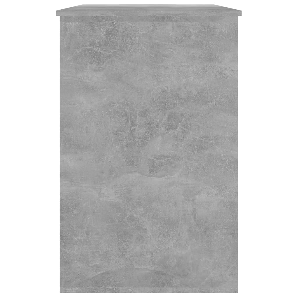 vidaXL Schreibtisch Betongrau 100x50x76 cm Holzwerkstoff