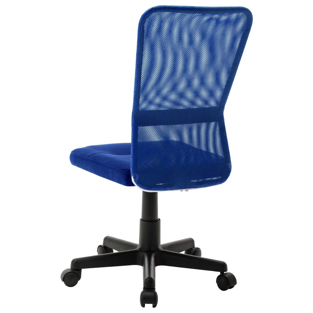 Bürostuhl Blau 44x52x100 cm Netzgewebe Stilecasa