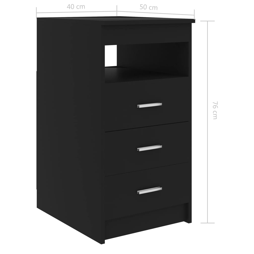 Schreibtisch Schwarz 140x50x76 cm Holzwerkstoff Stilecasa