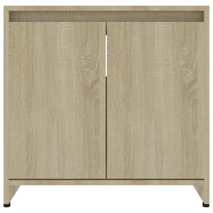 Badezimmerschrank Sonoma-Eiche 60x33x61 cm Holzwerkstoff Stilecasa