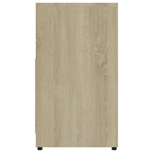 Badezimmerschrank Sonoma-Eiche 60x33x61 cm Holzwerkstoff Stilecasa