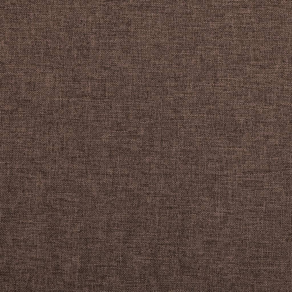 Verdunkelungsvorhänge Ösen Leinenoptik 2 Stk. Taupe 140x225 cm Stilecasa