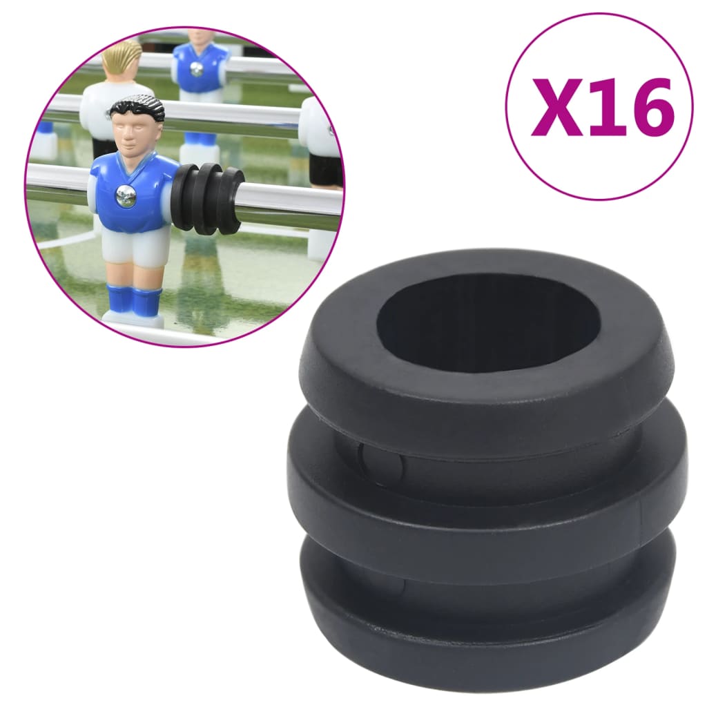 Tischfußball-Stangenstopper 16 Stk. für 15,9/16 mm Stangen Stilecasa