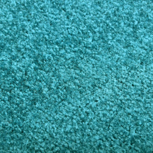 Fußmatte Waschbar Cyan 60x90 cm Stilecasa