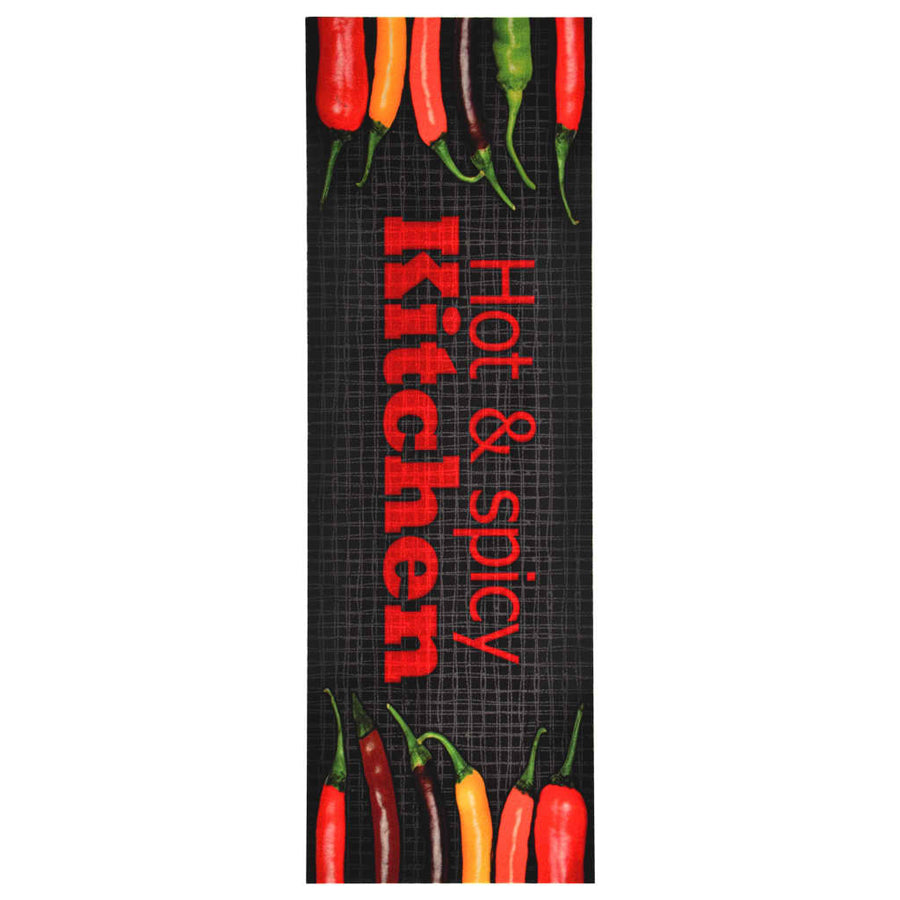 Küchenbodenmatte Waschbar Hot&Spicy 45x150 cm Stilecasa