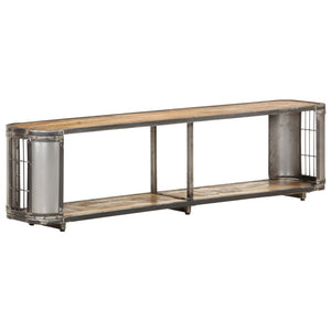 vidaXL TV-Schrank 150x30x40 cm Massivholz Mango