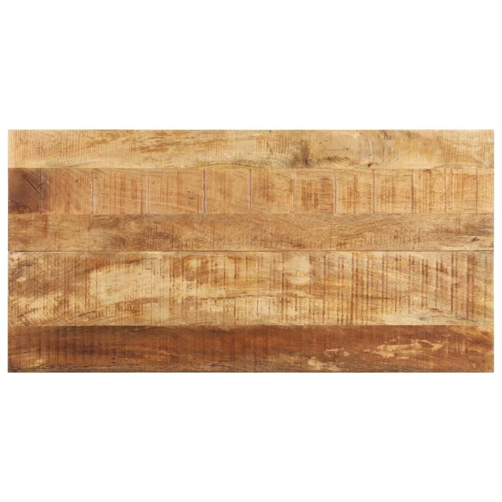 Esstisch 140x70x76 cm Raues Mangoholz Stilecasa