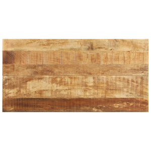 Esstisch 140x70x76 cm Raues Mangoholz Stilecasa