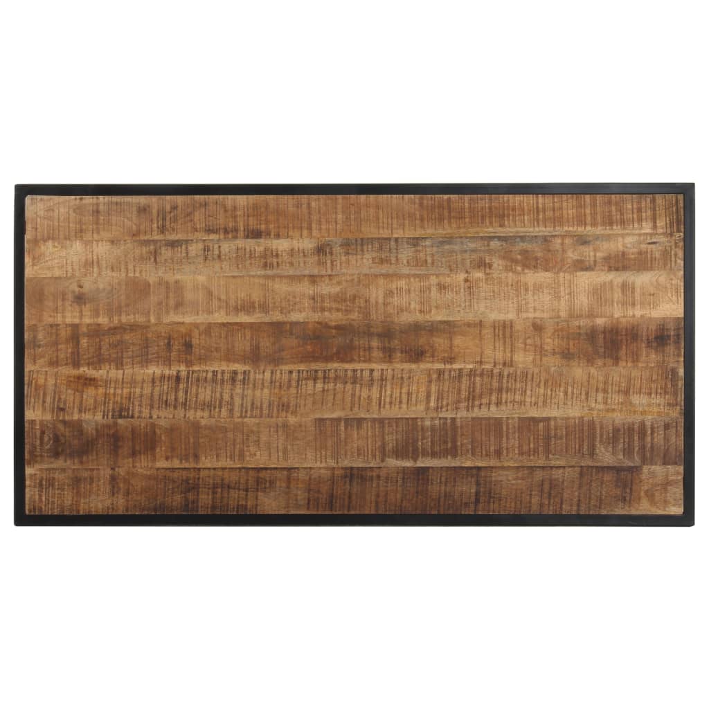 Esstisch 120 cm Raues Mangoholz