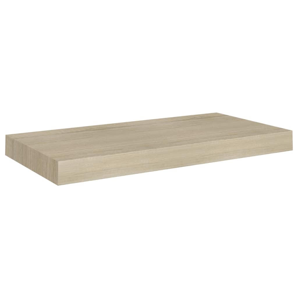 Schwebende Wandregale 4 Stk. Eichefarben 50x23x3,8cm MDF Stilecasa