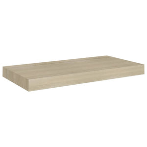 Schwebende Wandregale 4 Stk. Eichefarben 50x23x3,8cm MDF Stilecasa