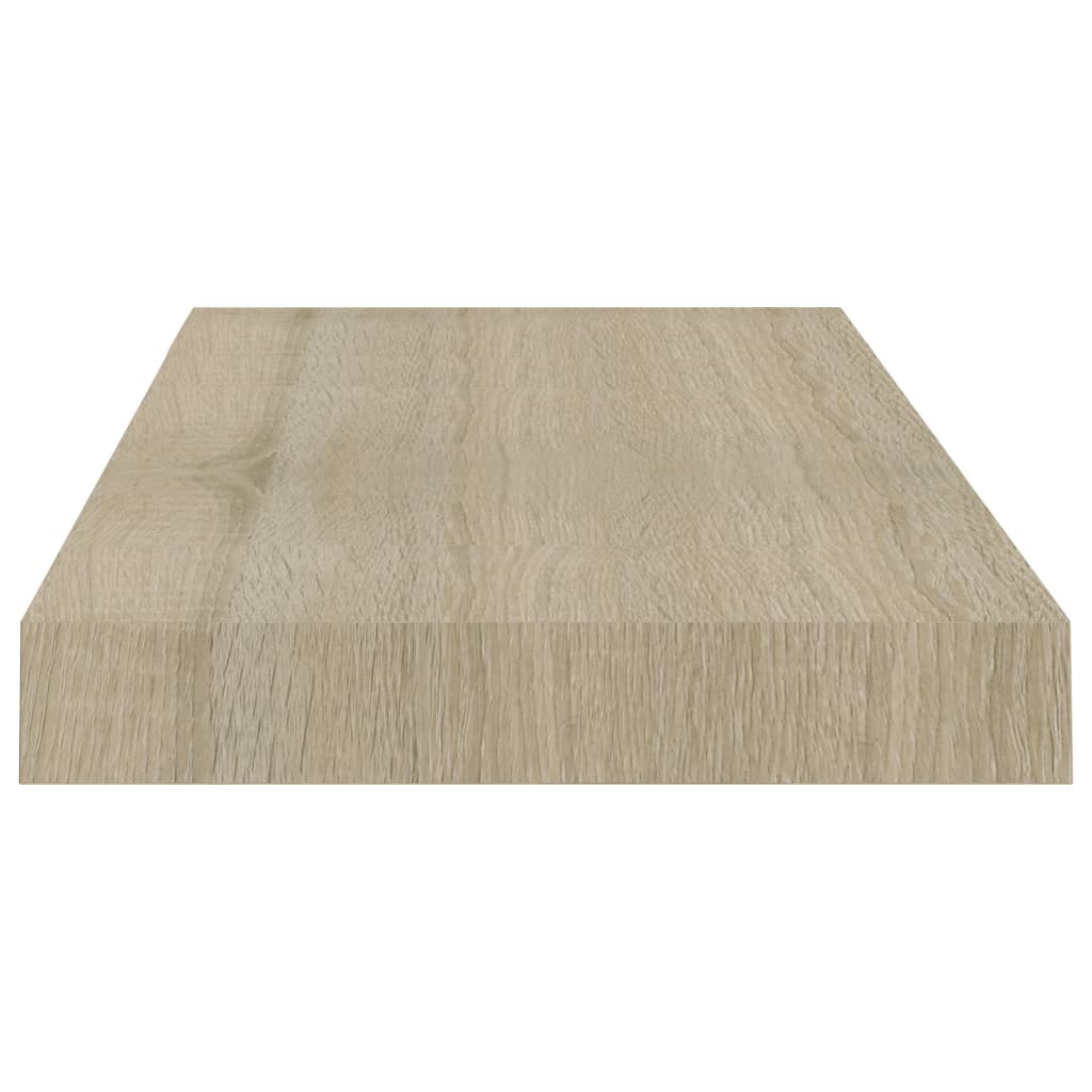 Schwebende Wandregale 4 Stk. Eichefarben 50x23x3,8cm MDF Stilecasa