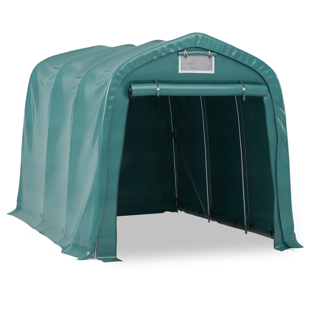 Garagenzelt PVC 2,4x3,6 m Grün