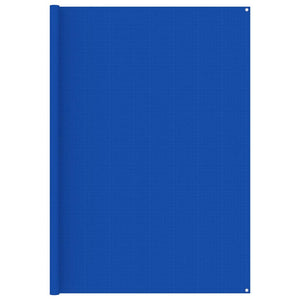 vidaXL Zeltteppich 250x600 cm Blau HDPE