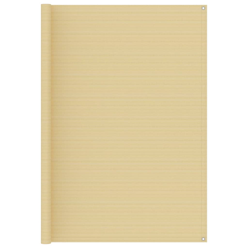 vidaXL Zeltteppich 200x200 cm Beige