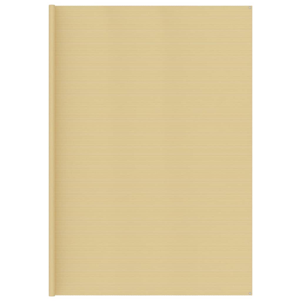 vidaXL Zeltteppich 400x700 cm Beige