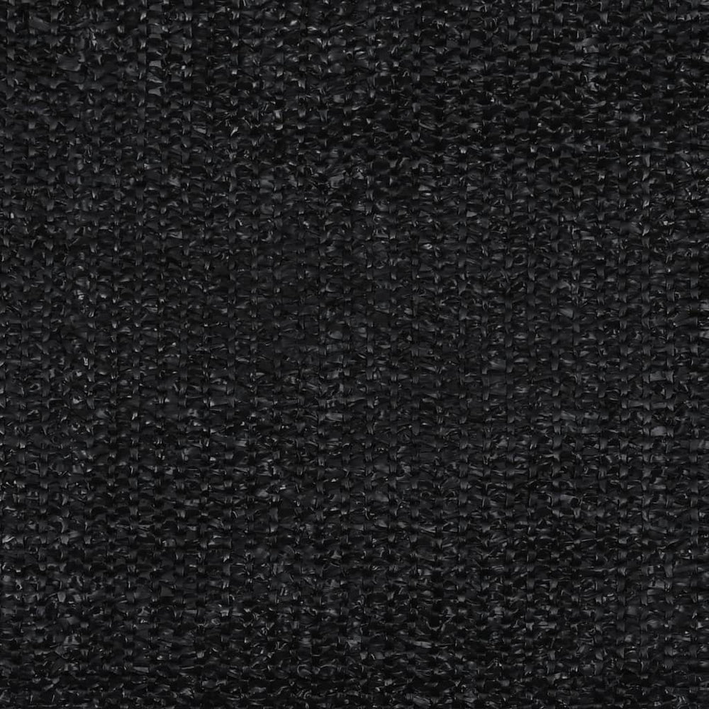 Zeltteppich 250x400 cm Schwarz Stilecasa