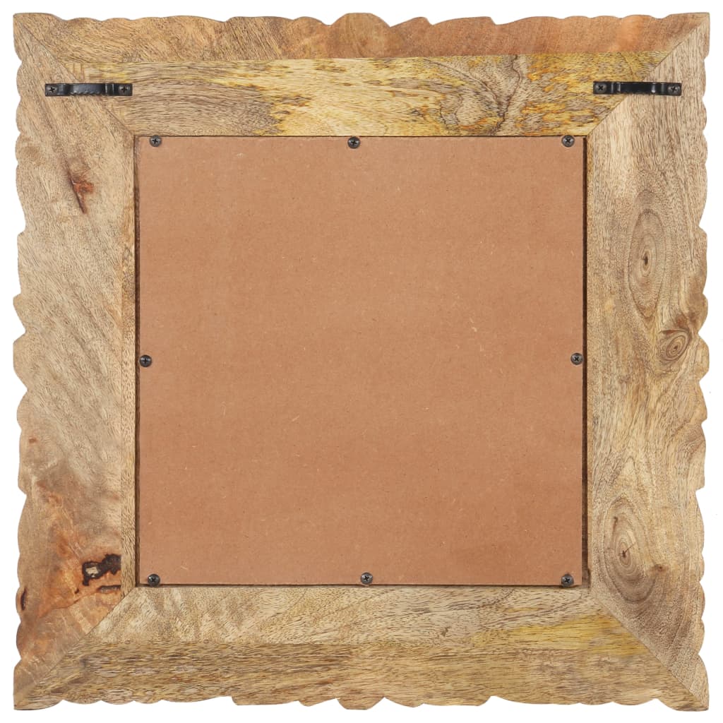 Spiegel 50x50 cm Massivholz Mango