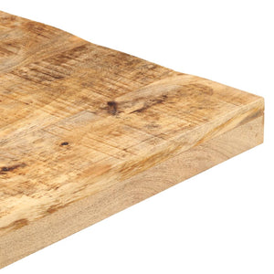 Bistrotisch Quadratisch 50x50x75 cm Raues Mangoholz