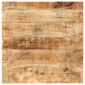 Bistrotisch Quadratisch 60x60x75 cm Raues Mangoholz