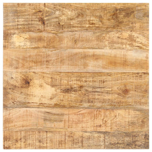 Bistrotisch Quadratisch 70x70x75 cm Raues Mangoholz